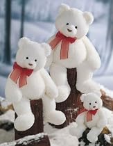 Brighton - red ribbon (medium) 15" by Gund 88699