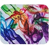 Caseling Cool Mouse Pad with Designs 9" x 7". - Colorful/White