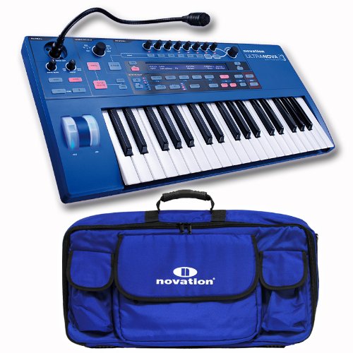 Novation UltraNova Keyboard Synthesizer with Carrying Case