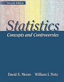 Statistics:Concepts and Controversies with Tables & ESEE Access Card
