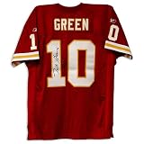 Trent Green Kansas City Chiefs Autographed Authentic Red Reebok Jersey