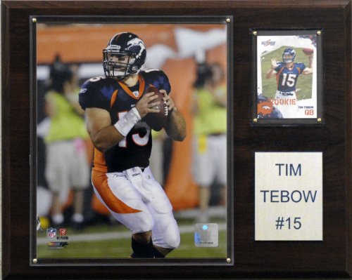 NFL Tim Tebow Denver Broncos Player Plaque
