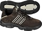 adidas Men's Barracks TR8 Suede Aerobic Shoes,Chocolate/Dark Bone/Chocolate,10 M