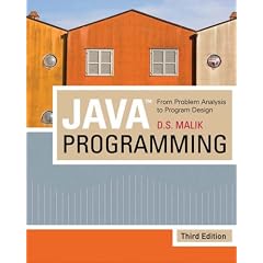 Java� Programming: From Problem Analysis To Program Design