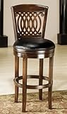 Vienna 31" High Swivel Wood Bar Stool