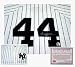 Reggie Jackson New York Yankees Autographed Rawlings Authentic Style Home MLB Baseball Jersey (White