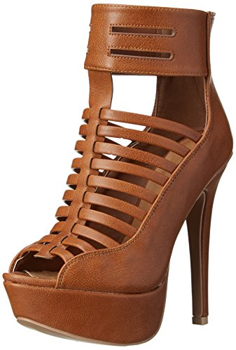 Qupid Women's Cori-10X Platform Sandal