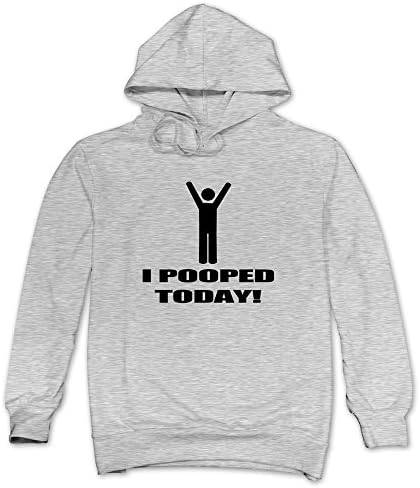 Men's Funny I Pooped Today! Ash S Sweatshirts