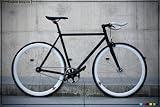 State Bicycle Co. - Matte Black - Fixed Gear Bike 52 cm