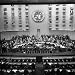 Gallery of the Palais De Chaillot in Paris at the United Nations Security Council Oct...