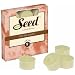 Soy Basics Seeds Unscented Tealight Soy Candles,  (Pack of 2)
