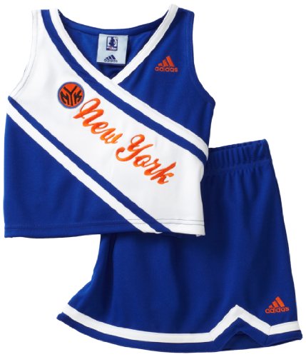 NBA Toddler New York Knicks 2 Piece Cheerleader Set - R248Tqkn (Blue, 3T)