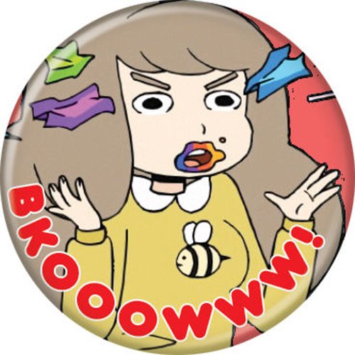 Bee and Puppycat - Bkoow - Pinback Button 1.25