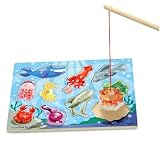 Melissa & Doug Deluxe Magnetic Fishing Game - 10 Piece