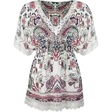 51A%2B2QRBELL. SL160  FULL TILT Lace Kimono Womens Top
