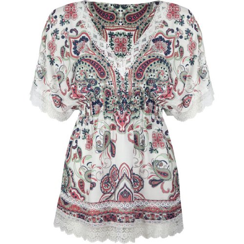FULL TILT Lace Kimono Womens Top