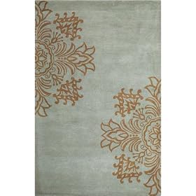 Tempo Area Rug, 8'x11', BLUE