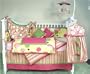 Bubble Gum 4PC Crib Bedding Set by Bananafish SOLD BY LINEN MANOR
