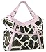 women purse hobo tote casual fashion design handbag bag (Pink)