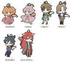 KiRiMiちゃん ラバーマスコット BOX商品 1BOX=12個入り、全6種類