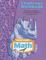 Harcourt Math: Challenge Workbook, Grade 4