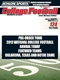 Athlon Sports 2012 College Football National Preview Magazine- Oklahoma Sooners/Texas Longhorns/Notr