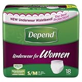 Depend Super Absorbency Protective Underwear for Women Medium to Heavy incontinence (34 - 46)