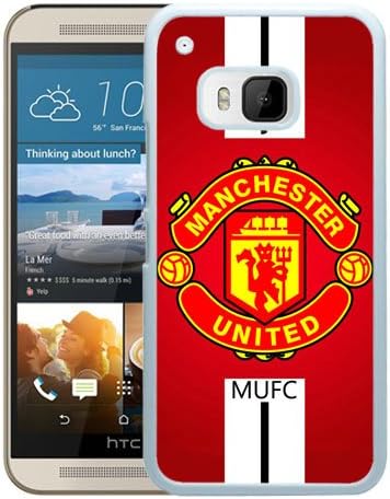 HTC One M9 case,Custom Manchester United 1 White HTC One M9 cover