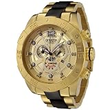 Invicta Men’s 6922 Reserve Collection Nekton Chronograph 18k Gold-Plated Watch