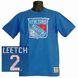 New York Rangers Brian Leetch NHL Alumni Tee