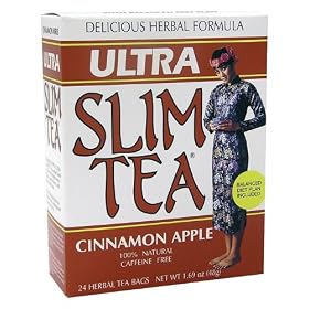 Hobe Marketing - Ultra Slim Tea - Cinnamon Apple, 24 bags