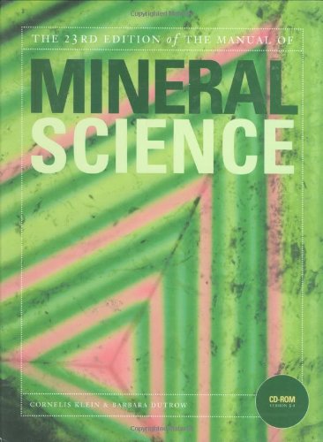 Manual of Mineral Science (Manual of Mineralogy) Manual of Mineral Science (Manual of Mineralogy)