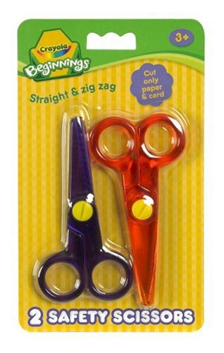 Childrens Toyshop  Toys : Crayola Safety Scissors (2 Pack)
