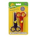 Crayola 5030121 - Mini Kids Schere, 2er Pack