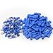 HOODDEAL 100PCS Metal Assorted Electrical Wire Terminal Spade Connectors Male Female