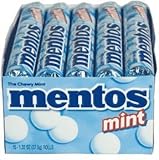 IMAGE OF MJK41801 - Mentos, Chewy Mint Tablets, 1.32oz, 15/BX, Mint