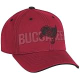 NFL Boy's End Zone Youth Structured Adjustable Hat - NE08B (Tampa Bay Buccaneers, Youth 4-7)