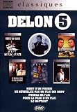 Delon 5 - Alain Coffret - Parole De Flic / Pour la Peau D`Un Flic / Le Battant / Ne Reveillez Pas Un Flic Qui Dort / Mort D`Un Pourri (Original French ONLY Version - No English Options)