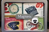 24 nostalgia vintage magnets - return to an era when things were made to last
