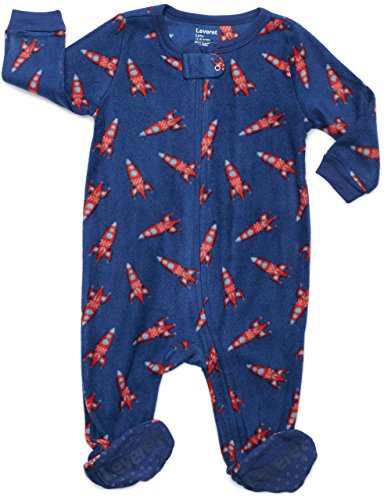 Fleece Footed Sleeper Rockets 2 Toddler