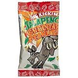 Ass Kickin Jalapeno Cheddar Peanuts 1 Ounce Bags Pack of 24 by 