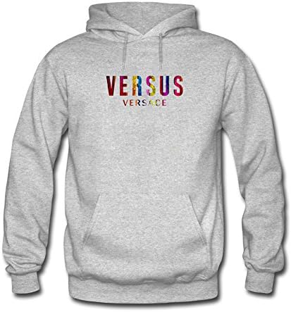 Versace Mens Printed Pullover Hoodies