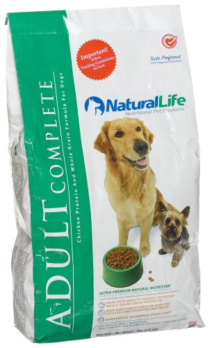 Natural Life Adult Dog Food Dry - 128-Ounce Unit