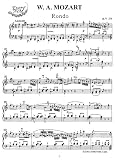 Mozart Rondo K.511 for Piano: Instantly download and print sheet music
