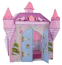 Dream Town Crystal Castle Tent with Princess Dress Costume and Banqueting Set