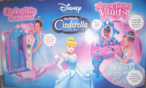 Cinderella Special Edition 2004 - Cinderella's Magical Talking Vanity with Cinderella's Armoire