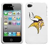 iPhone 4 Minnesota Vikings White Snap on Superior Hard Cover