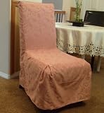1 Pc. Dining Room Chair Furniture Slipcover FIT - Pink