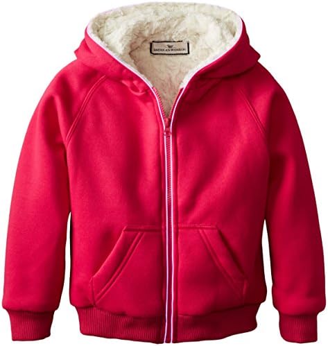 Widgeon Big Girls'  Fiber Optic Hoodie with Fur Liner
