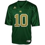 Adidas Notre Dame Fighting Irish #10 Green Infant Replica Football Jersey